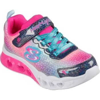 Chlapecká obuv Skechers S-Lights Flutter Heart Lights - Simply Love 302315L-NVMT Navy/Multi EU 31