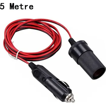 Kabel Prodlužovací kabel do autozásuvky 12V 5A | autopříslušenství - 5 metrů