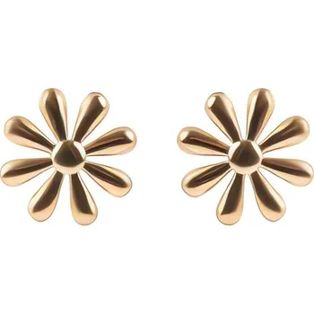 Náušnice Pozlacené náušnice Kytičky Xeloria EWE250372G Emily Westwood