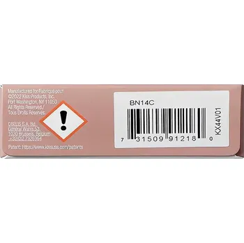 Lak na nehty Gelové nehty Bare-But-Better (Nails) KISS - 28 ks