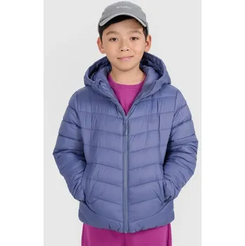 Chlapecká péřová bunda se syntetickou výplní 4F 4FJRAW25TDJAM0819-32S dětská bunda 152