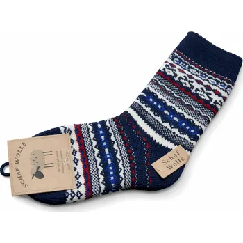 Dámské ponožky xcena Vlněné thermo outdoor modré Velikost: 35-38