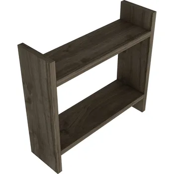 police Kuchyňská police Denver Walnut, tmavě hnědá