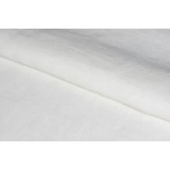 Lněné plátno, bílá ivory, sartor.cz