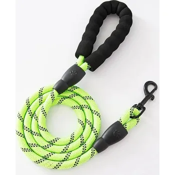 Vodítko pro psa Nylonové vodítko pro psy | chovatelské potřeby - Zelený