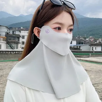 Šátek Letní sportovní šátek s UV ochranou | ochranný nákrčník - Světle šedá