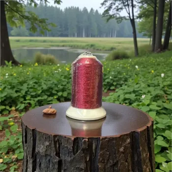 VÁZACÍ NIT NA OČKA -METALICKÁ 50M KONCOVÁ BRUSINKA A