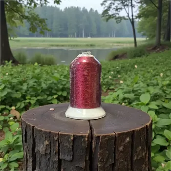 VÁZACÍ NIT NA OČKA -METALICKÁ 50M KONCOVÁ RUBY A