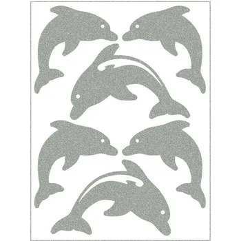 Dětský bezpečnostní prvek Reflexní nažehlovací motivy delfín