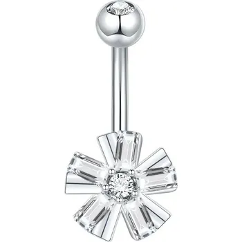 Piercing Piercing do pupíku s kamínkem | šperk - Styl 4 , 5PCS