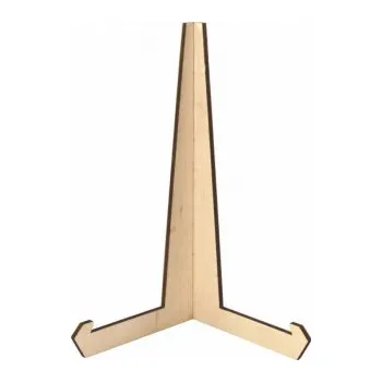 Malířský stojan Dřevěný stojánek pro obrazy či tištěné materiály – A5