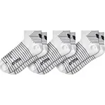 Balení 3 krátkých ponožek, bílá