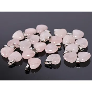 Přívěsek Magieprirody.cz Přívěsek srdce Růženín 15×15×8 mm #ZM209