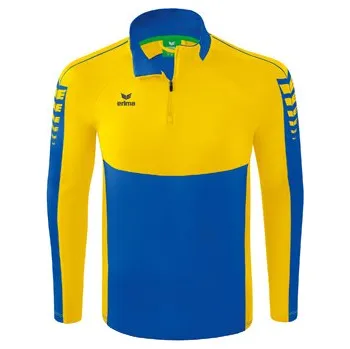 Chlapecká mikina Six Wings tréninkový top, modro/žlutá