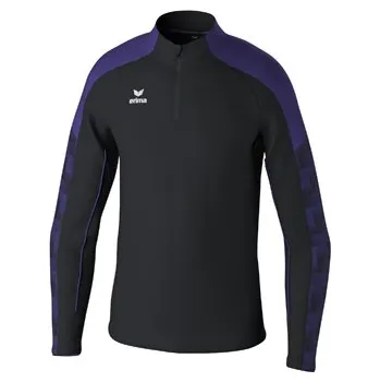 Chlapecká mikina EVO STAR tréninkový top, černo/ultrafialová