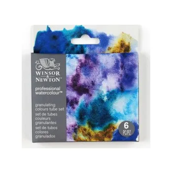 Vodová barva Sada akvarelových barev W&N Granulation Set 6x5ml