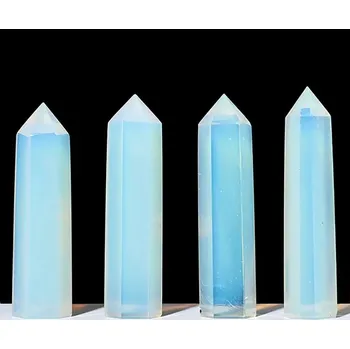 Přírodní kámen Přírodní krystal věž | dekorační kámen 1 ks - Syntetický opál , 40-50 mm 1 ks