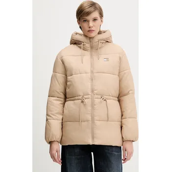 Pánská větrovka Bunda Tommy Jeans DW0DW21626 béžová 80A, vel. S