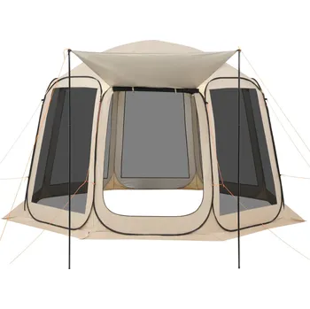 Stan Vevor Síťovaný stan pro 10–12 osob 3660×3380×2300 mm s markýzou a taškou