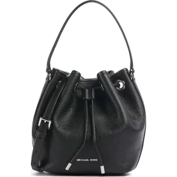 Módní doplněk Michael Kors kožená kabelka vak Avery černá