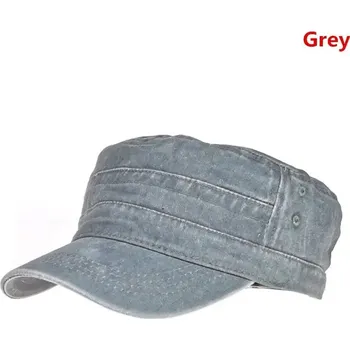 Kšiltovka Maskáčová army čepice s rovným kšiltem | vojenská kšiltovka - šedá