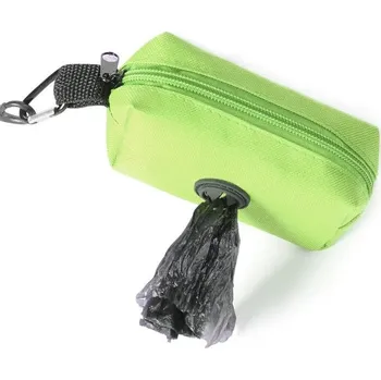 sáček na exkrement Praktický držák na sáčky pro psy | psí doplněk, zásobník na sáčky - Zelený