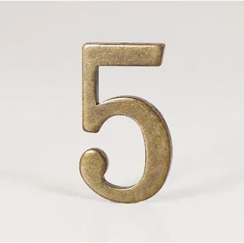 Domovní číslo Elegantní domovní číslo samolepicí | číslo domu - 5