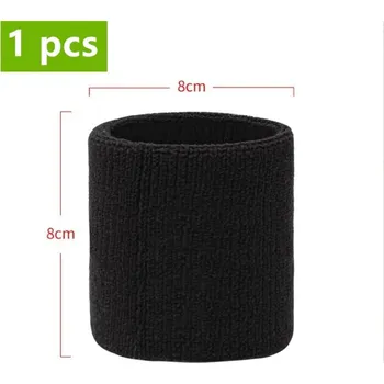 Měkké sportovní potítko na zápěstí | bandáž - 1 ks-4