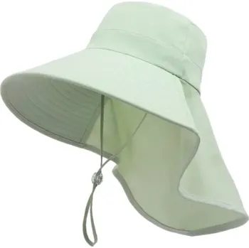Klobouk Stylový letní klobouk s UV ochranou | dámský doplněk - Zelený