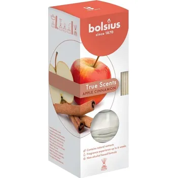 Svíčka Bolsius Aromatic 2.0 Diffuser Apple Cinnamon 45ml + vonná stébla 179 gram 179 gram