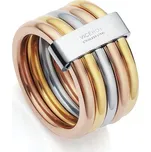 Luxusní tricolor prsten z oceli Chic 75305A01 Viceroy / Obvod: 52 mm - 52 mm