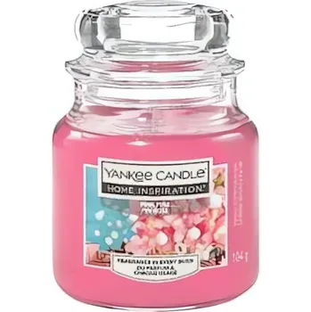 Svíčka Vonná svíčka Home Inspiration malá Pink Pine Yankee Candle - 104 g