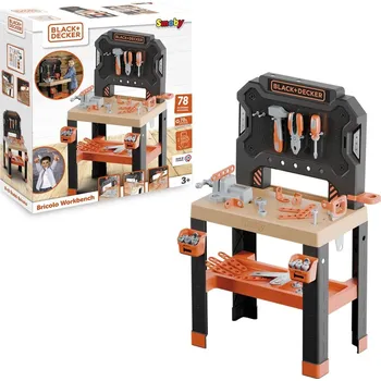 Dětská dílna Smoby Black+Decker Pracovní dílna Bricolo Center