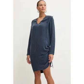 Dámské šaty Šaty Boss Orange 50524225 námořnická modř 59X, vel. 38