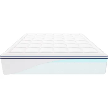 Matrace Vevor Topper na matraci paměťová pěna, vláknová výplň 1930×2032×101.6 mm