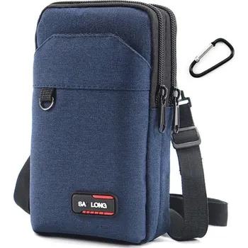 Outdoorové zavazadlo Voděodolná taktická outdoor ledvinka | taška - Modrá dvojitá