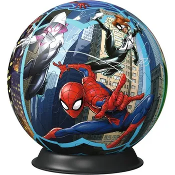 3D puzzle Puzzle Ball Spiderman 72 dílků