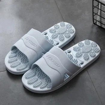 Dámské pantofle Zdravotní masážní pantofle - Modrá,44-45