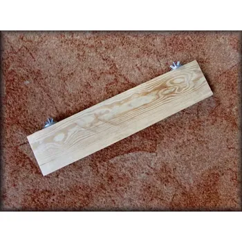 Dřevěná polička 36x8x2cm - matky