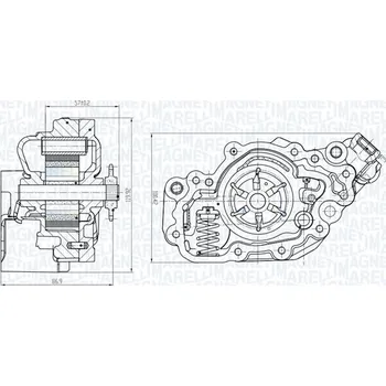 Olejové čerpadlo Olejové čerpadlo MAGNETI MARELLI OP0082