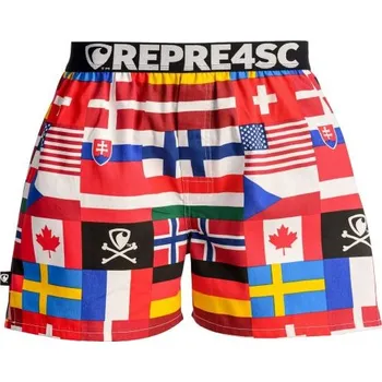 Trenýrky TRENKY REPRESENT EXCL. MIKE HOCKEY WORLD - červená - S + při osobním odběru 427 Kč