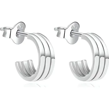 Náušnice Minimalistické kruhové náušnice AGT-E190P Agato