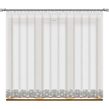 Záclona Fliying Hotová voálová záclona L184-3, 300x150 cm