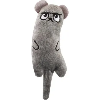 Hračka pro kočku Interaktivní plyšová myš pro kočky | chovatelské potřeby - Gary