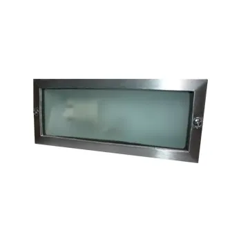 Venkovní osvětlení ACA Lighting Venkovní zápustné svítidlo HI7002E27 max. 40W/E27/IP54, šedé