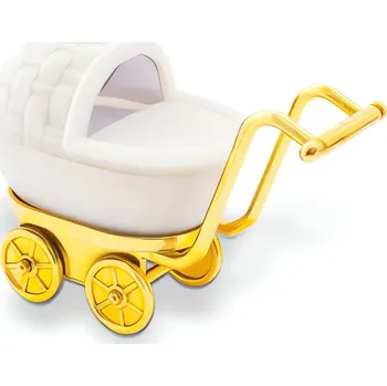 Dárková krabička Semišová dárková krabička Kočárek KDET23-W Beneto Exclusive