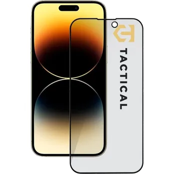 Tactical Glass Shield Privacy Stealth 5D sklo pro Apple iPhone 14 Pro Black
