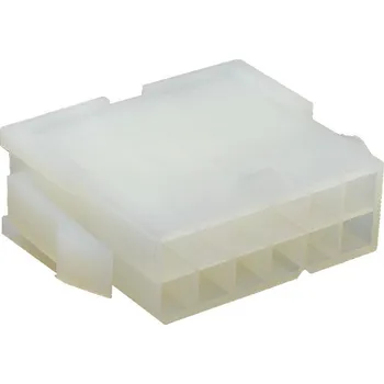 Elektronická součástka MOLEX Izolační kryt Mini-Fit 12-kontaktů - samec