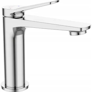 Vodovodní baterie Stojánková umyvadlová baterie Invena Alonia, stříbrná