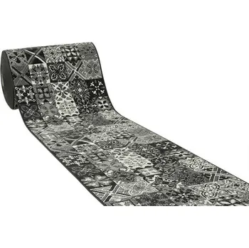 Koberec Běhoun Luna 503754/89922 - patchwork šedý